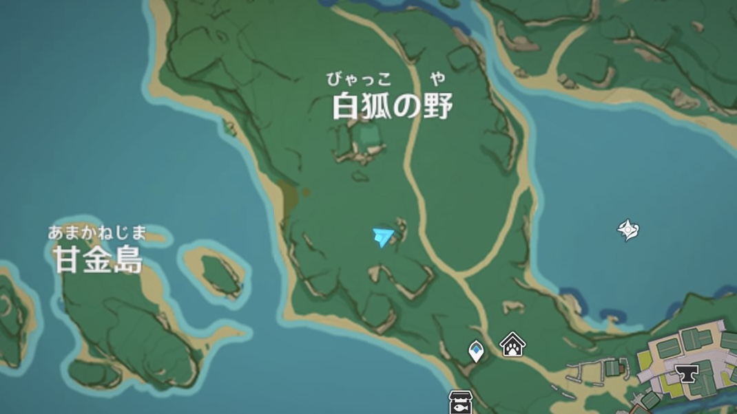 刀塚の位置
