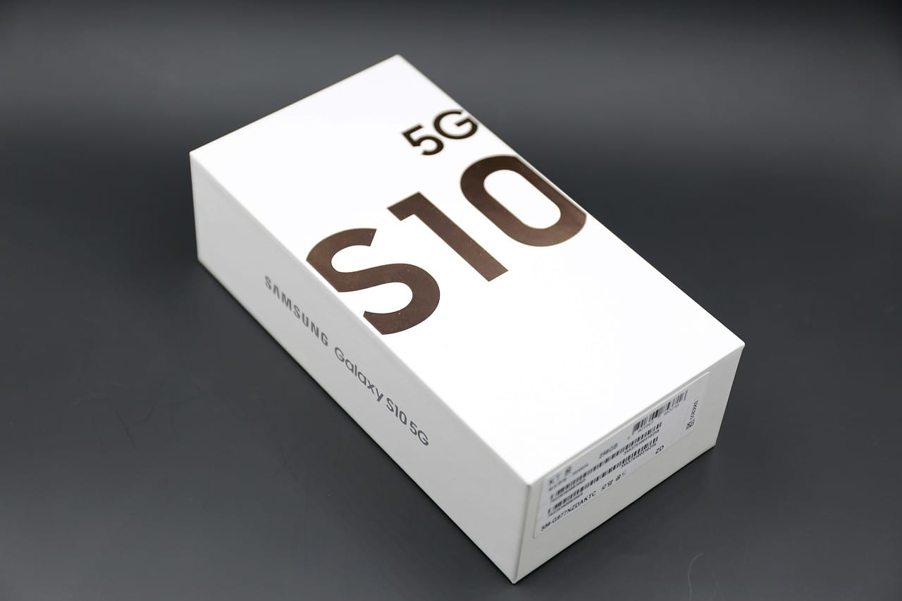 Galaxy S10 5Gの箱
