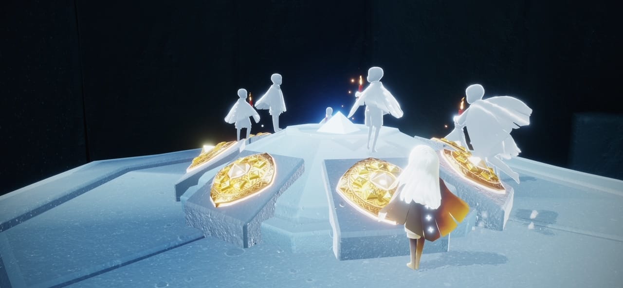 式典の礼拝者場所2