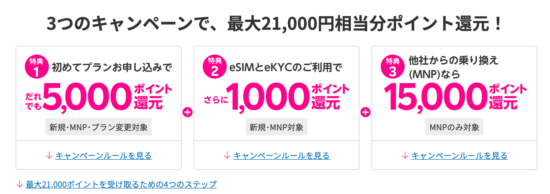 ポイント還元
