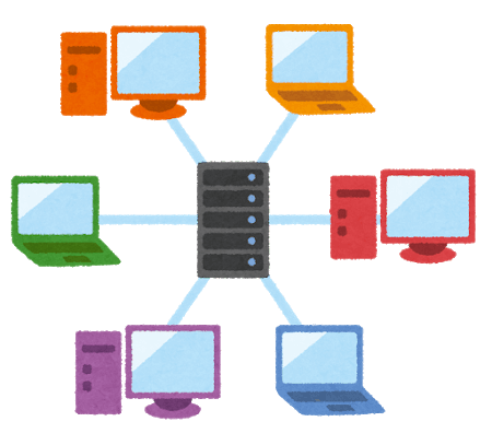 インターネットのイラスト