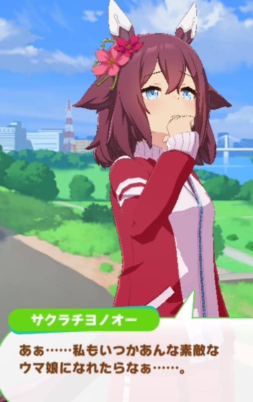 チヨノオーRサポカイベスクショ