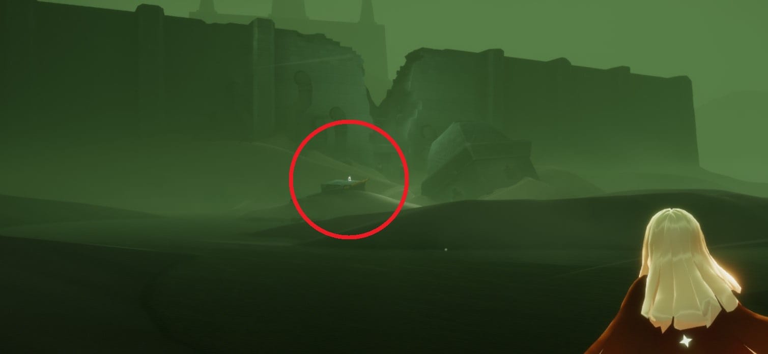 怯える難民場所1