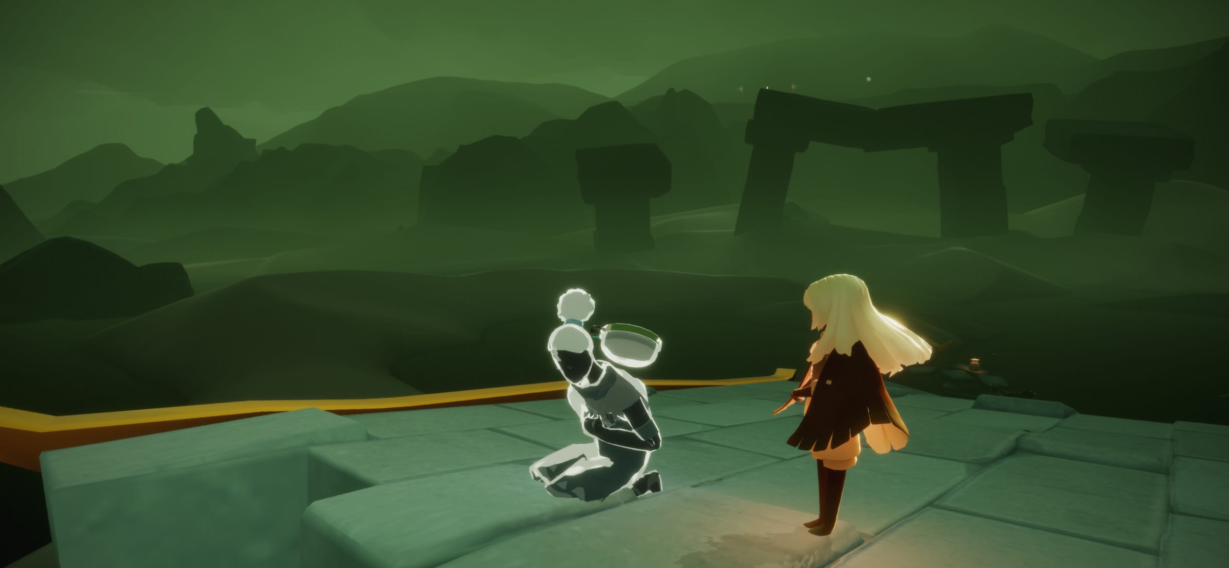 怯える難民解放