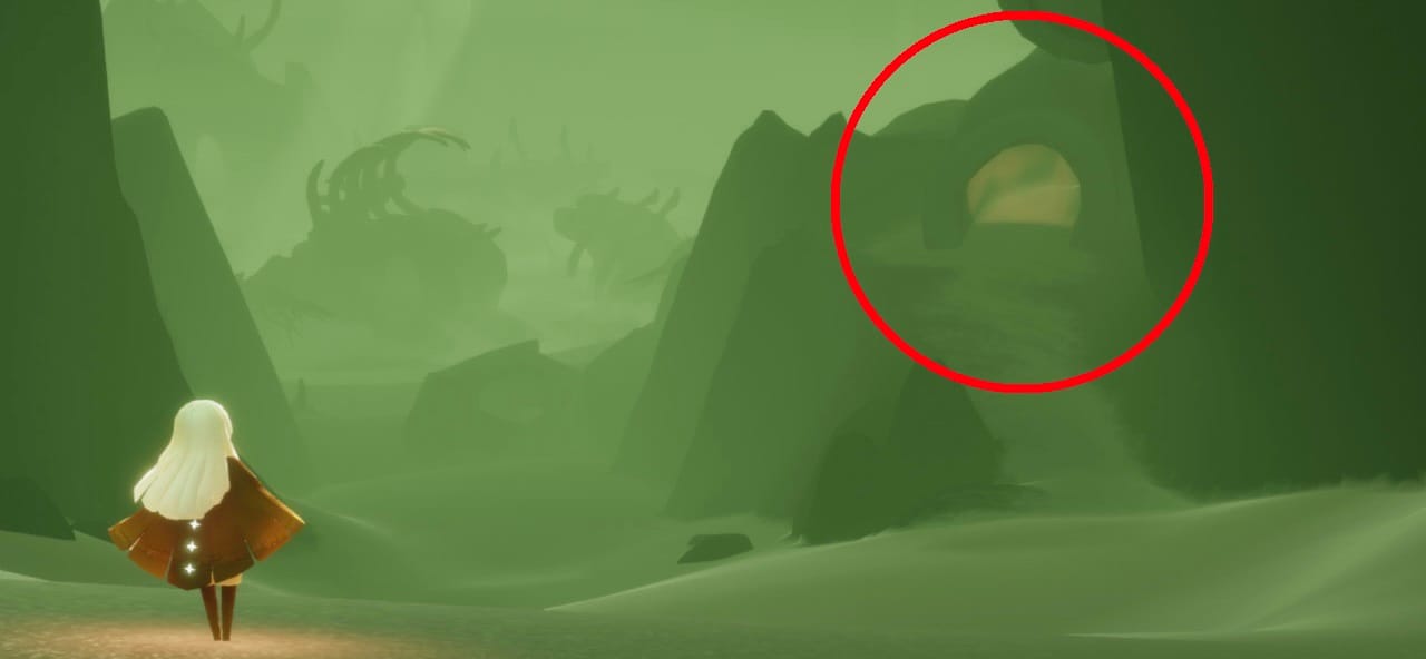 敬礼する隊長場所1