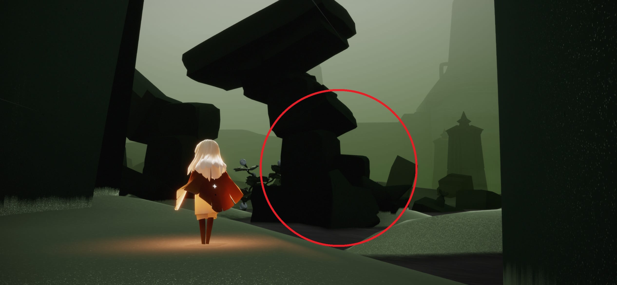 警戒する斥候場所3