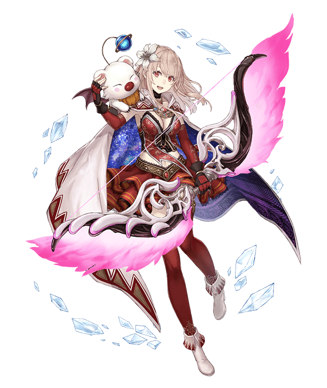 FFBEコラボのフィーナ＆モーグリガンナージョブの画像