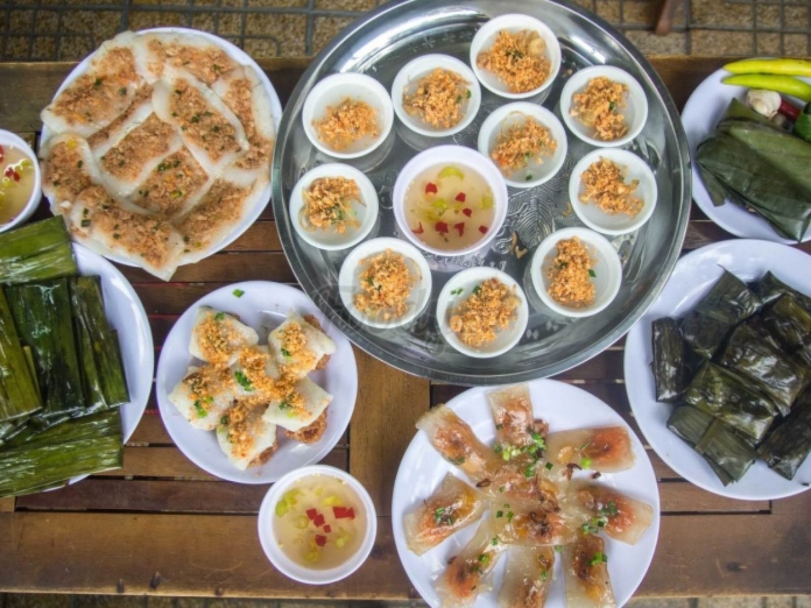 bánh đúc nóng ở đà nẵng