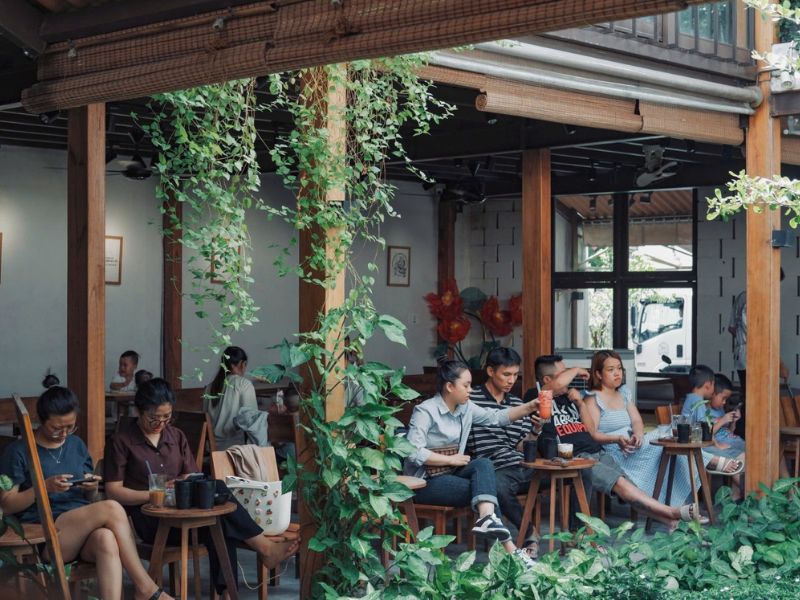 cafe sân vườn đà nẵng