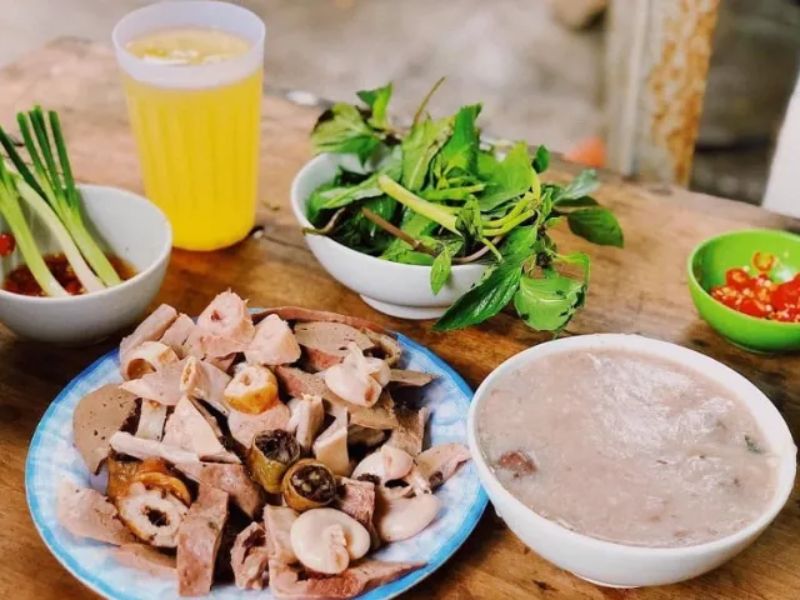 cháo lòng thanh khê đà nẵng