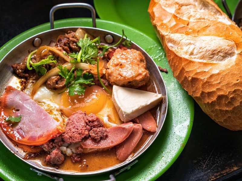 quán bánh mì chảo ở đà nẵng