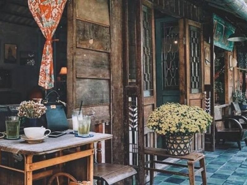 quán cafe phong cách vintage