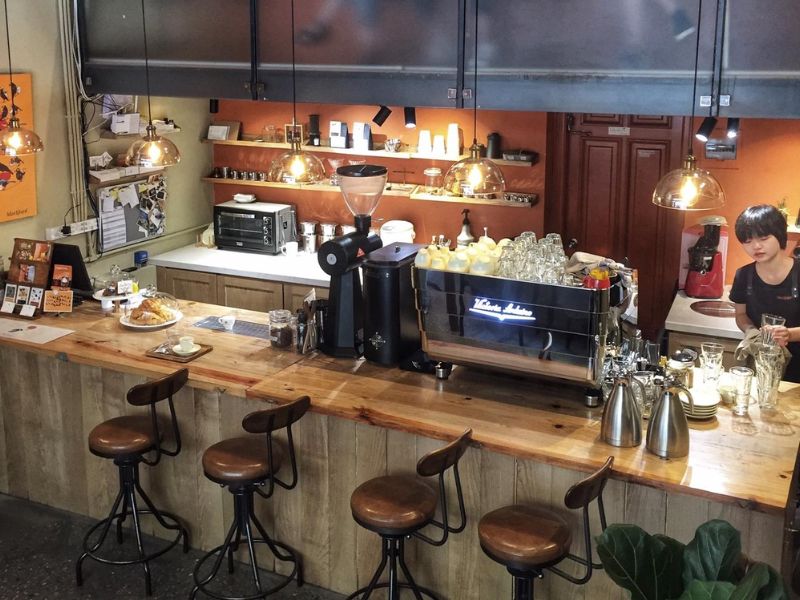 quán cafe rang xay