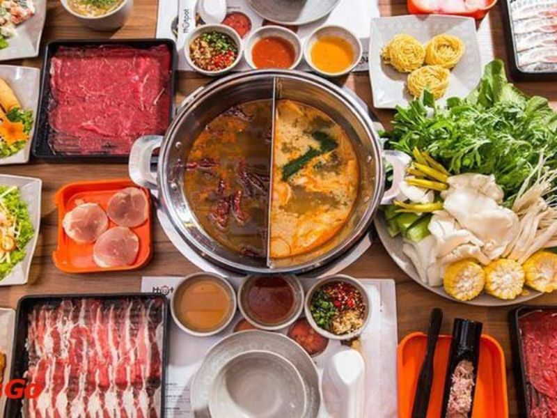 quán lẩu 2 ngăn ở đà nẵng