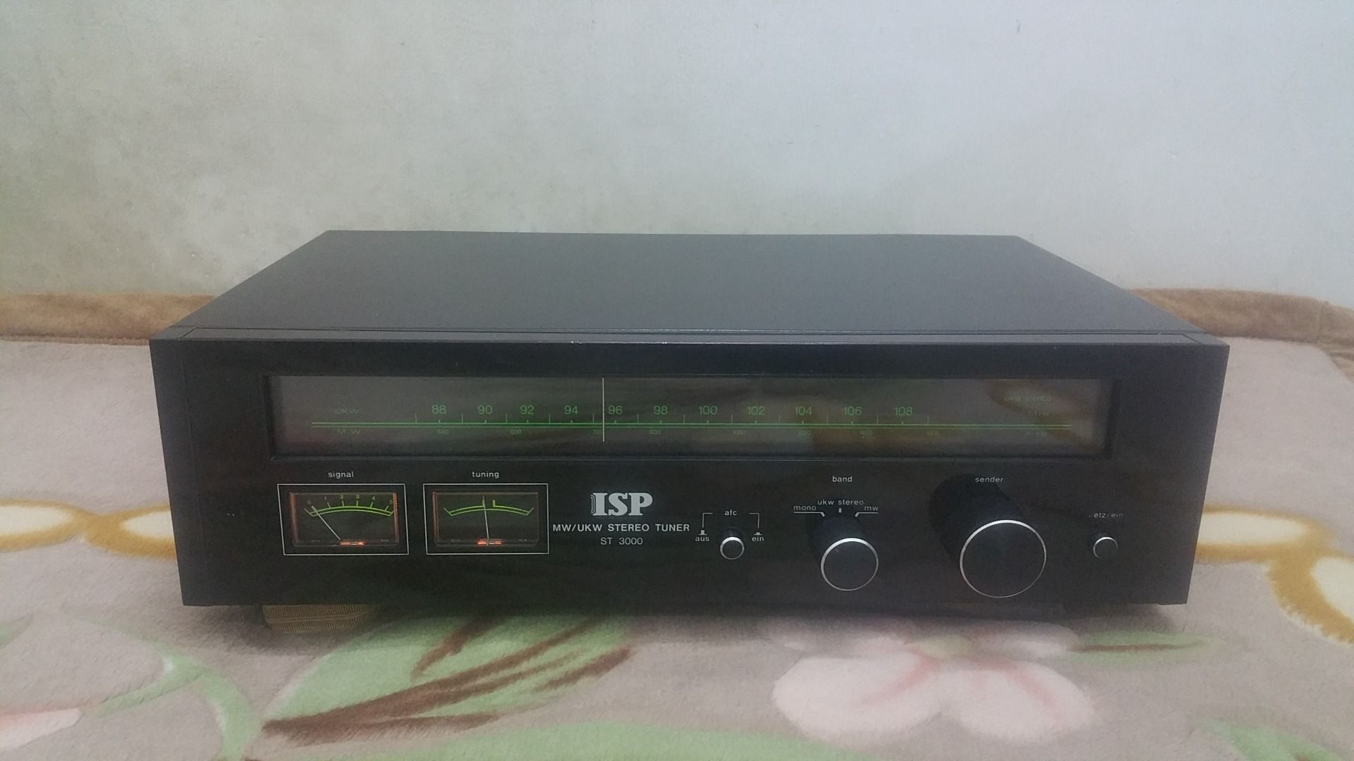 Tuner nghe Radio Tây Đức ISP ST-3000 (Máy đẹp như mới) FM 108 MHz