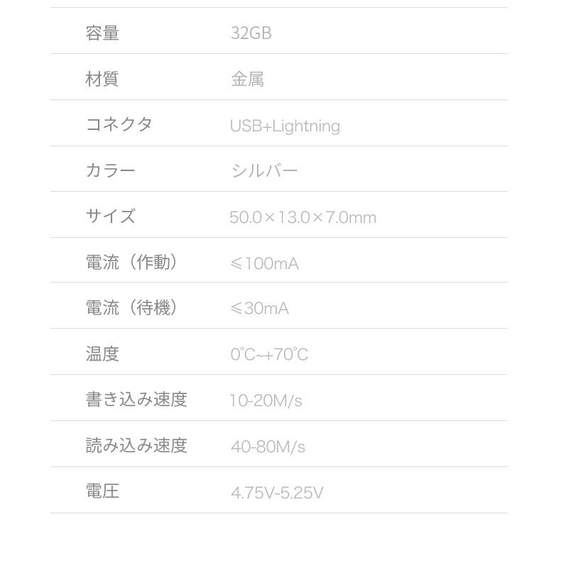 iPhone usbメモリ 32gb iPhoneの容量を増やす Apple純正 ライトニング usbフラッシュメモリ USB3.0 iPhone  iPad Mac用 Lightning接続 | シェア買いならシェアモル（旧ショッピン）