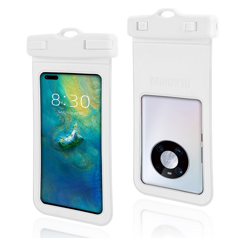 スマホ防水ケースカバー 防水ポーチ IPX8認定 携帯防水ケース iPhone/Android タッチ可 7.2インチ以下全機種対応 完全防水 気密性抜群922071