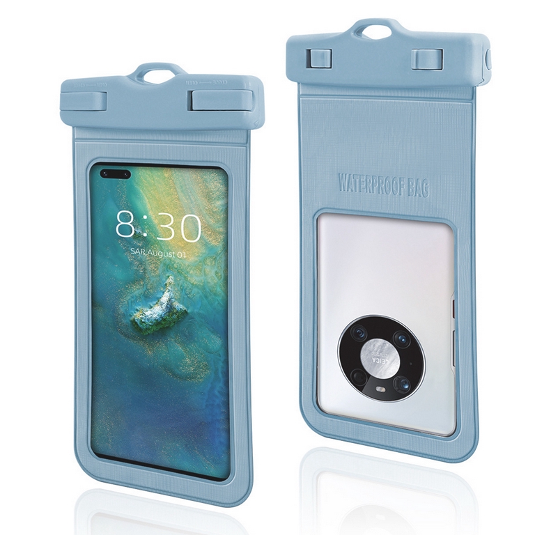スマホ防水ケースカバー 防水ポーチ IPX8認定 携帯防水ケース iPhone/Android タッチ可 7.2インチ以下全機種対応 完全防水 気密性抜群922075
