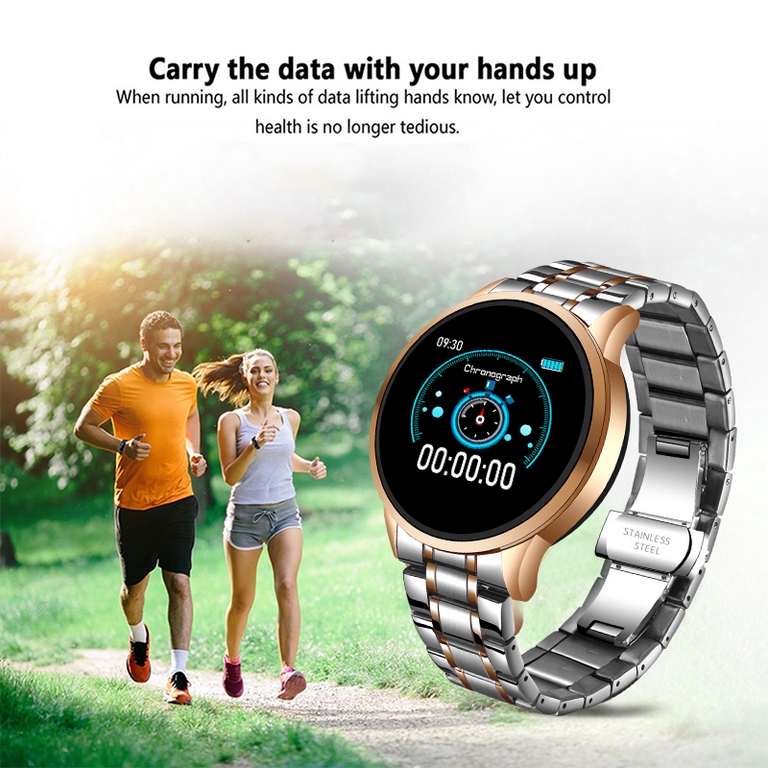 LIGE スマートウォッチ】LIGE正規品 ステンレス鋼 デジタル腕時計 メンズスポーツ腕時計 防水 bluetooth  シェア買いならシェアモル（旧ショッピン）