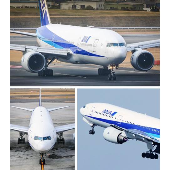 PLANETAGS B767 JA8568 Blue ANA 全日空 機体キーホルダー ボーイング