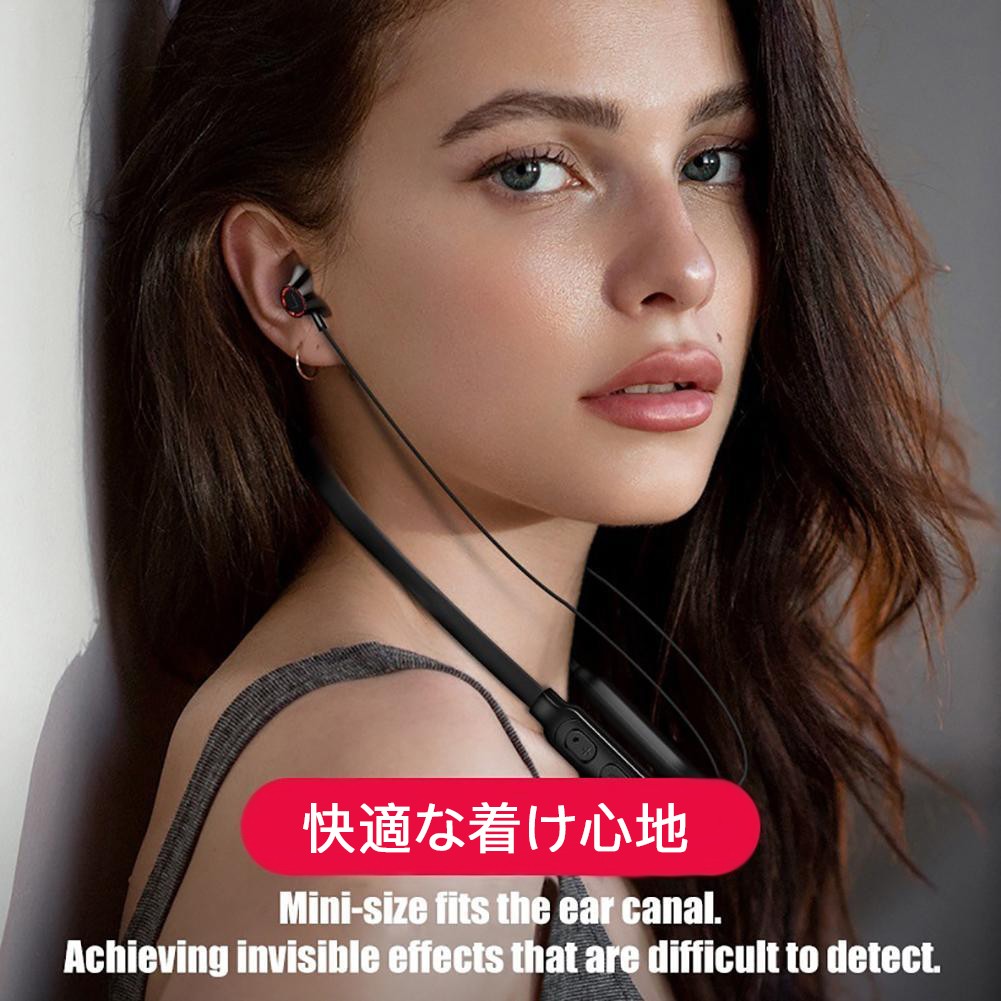 ワイヤレスイヤホン ブルートゥース イヤホン Bluetooth 両耳 スポーツ ワイヤレス iphone Android 対応　マイク 防水 高音質 軽量 無線600595