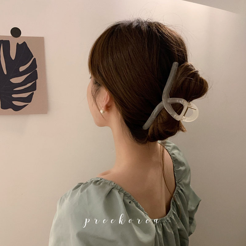 モテ髪 おしゃれ ヘアクリップ】 ラージヘアクロークリップ 女性のため