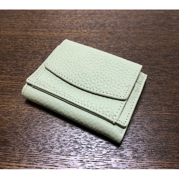 財布 三つ折り コンパクト 薄い ミニ カード7枚収納可 ホック式 レディース プレゼントにもお勧め770810