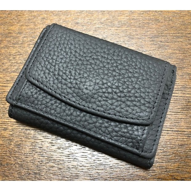 財布 三つ折り コンパクト 薄い ミニ カード7枚収納可 ホック式 レディース プレゼントにもお勧め770807