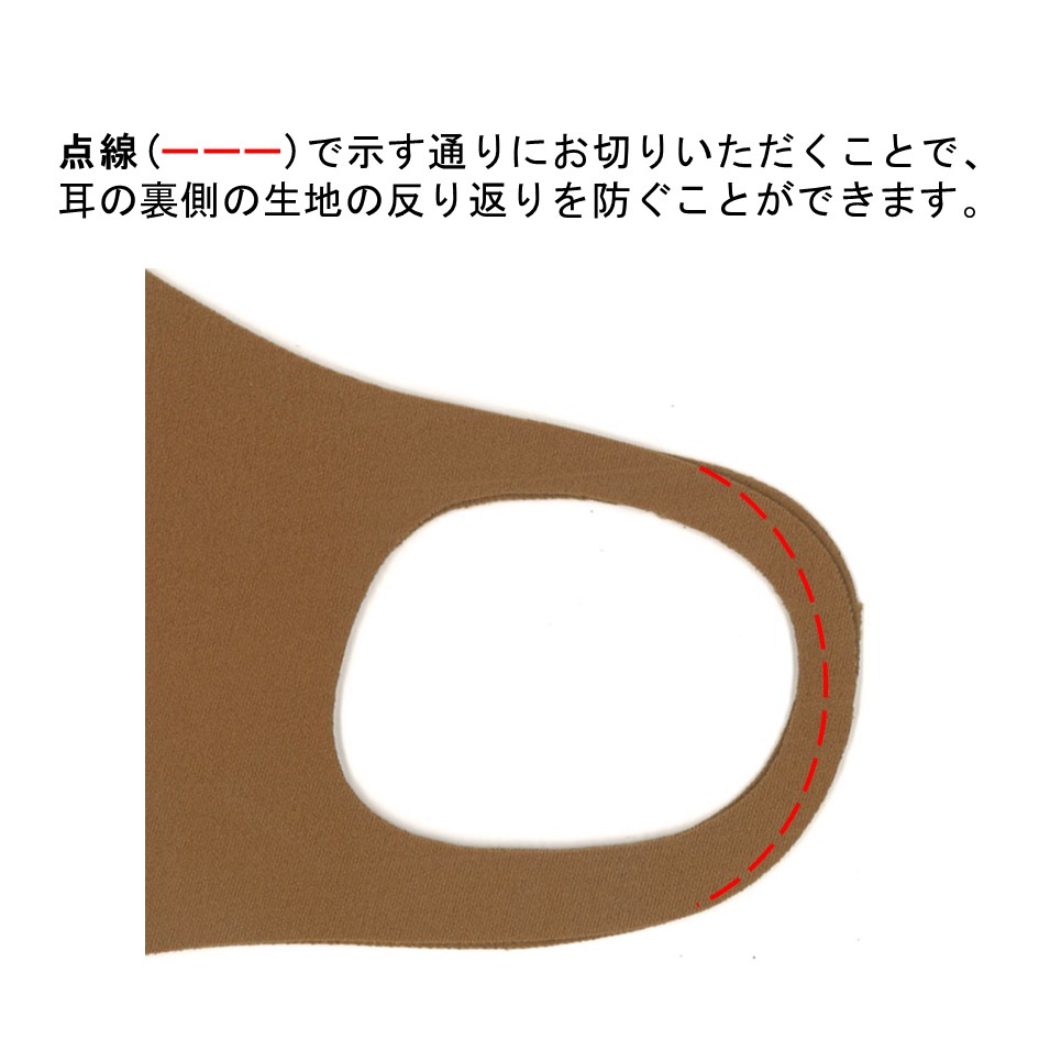 日本製 在庫処分SALE!! 耳が痛くならないフィットマスク 洗える S/M/L821125