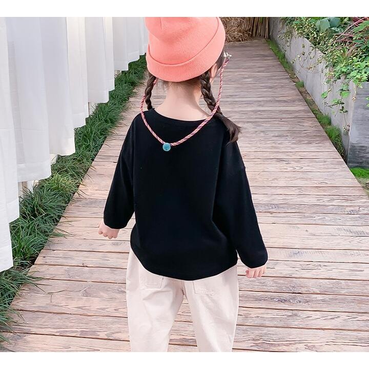 子供服 女の子 ロンT スウェット ロングtシャツ トップス プリント フラワー 花柄 キッズ 韓国 | シェア買いならシェアモル（旧ショッピン）