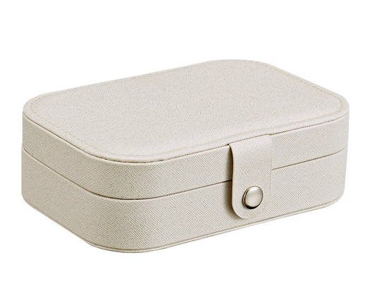 ジュエリーボックス 二層構造 大容量 アクセサリーケース 携帯用 リング＆ネックレス小物入れ ボックス 旅行用 ピアスケース 持ち運び便利 プレーゼント 最適891488