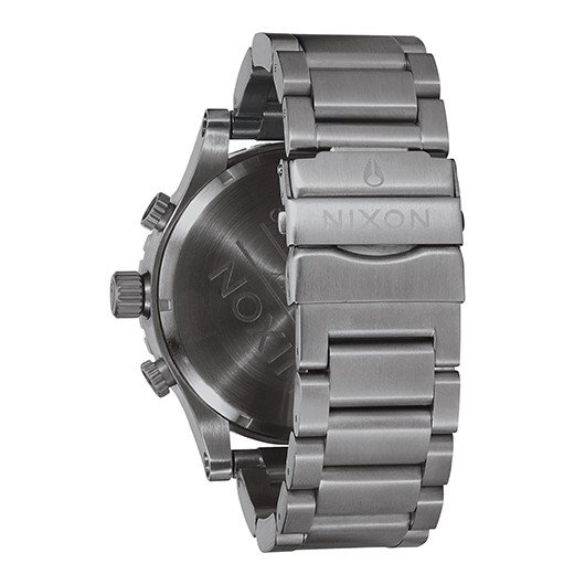 ニクソン 腕時計 NIXON  A0832090 メンズクロノグラフ腕時計 51-30 人気のガンメタ A083-2090 並行輸入品　1年保証888227