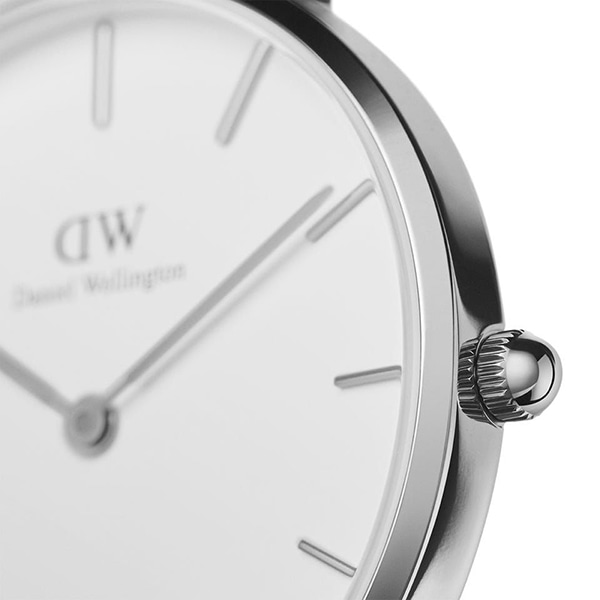 ダニエル ウェリントン レディス腕時計 シルバー 32mm  ペティット スターリング  DW00100164   並行輸入品908013