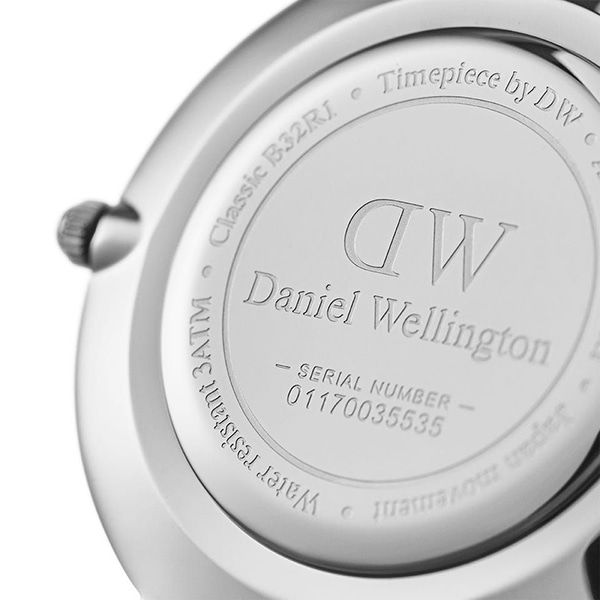 ダニエル ウェリントン レディス腕時計 シルバー 32mm  ペティット スターリング  DW00100164   並行輸入品908015