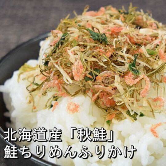 北海道近海産「鮭」をタップリ使用！半生ふりかけ鮭ちりめん×１袋921572