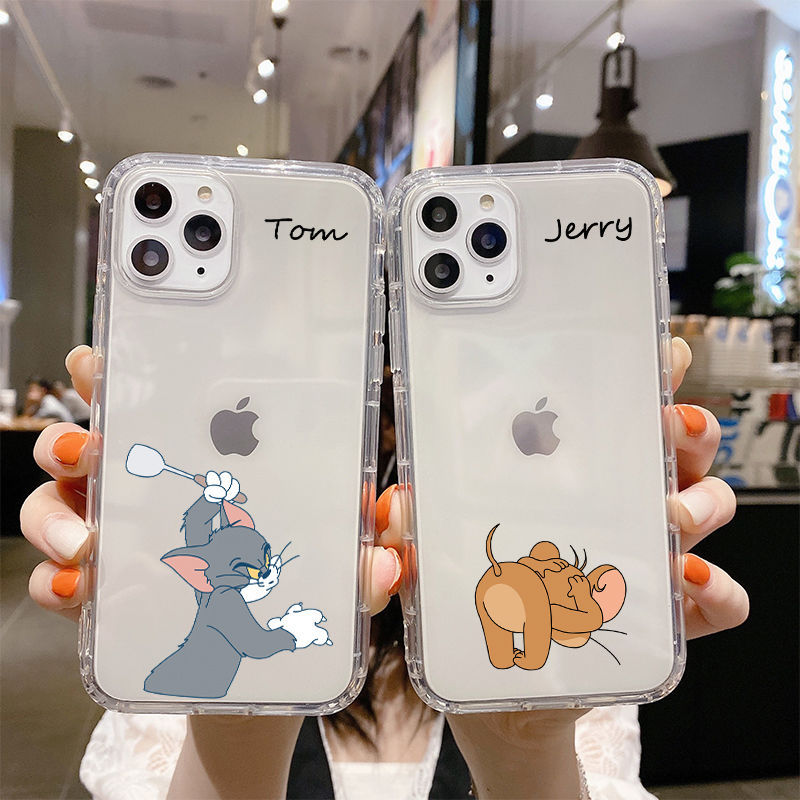 トムジェリ☆iPhone13Pro☆手帳型ガラスケース☆ガラスフリップケース