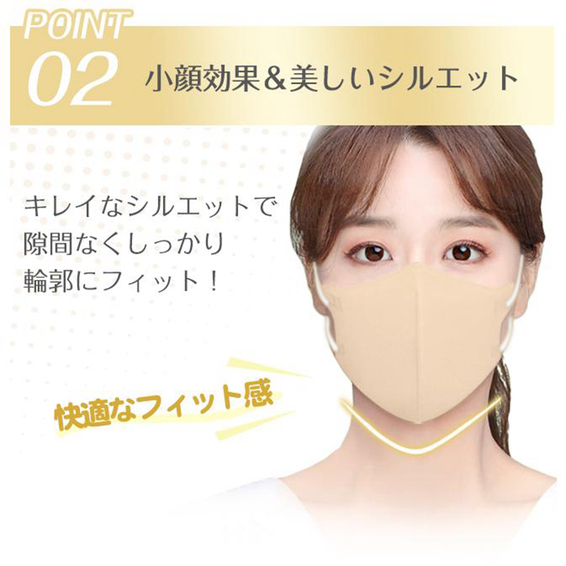 マスク 立体マスク 3D立体 30枚 息がしやすい 3層フィルター ノーズワイヤー 男女兼用 不織布 着用快適 小顔効果 通気性934622
