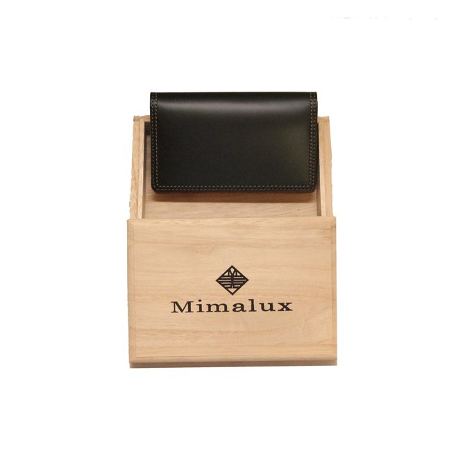 最高級の艶感と滑らかな質感を装うビジネスマンの嗜み 送料無料 名刺入れ カードケース コードバン 馬革 高級本革 高品質 日本製 紳士 上品 メンズ Mimalux175102