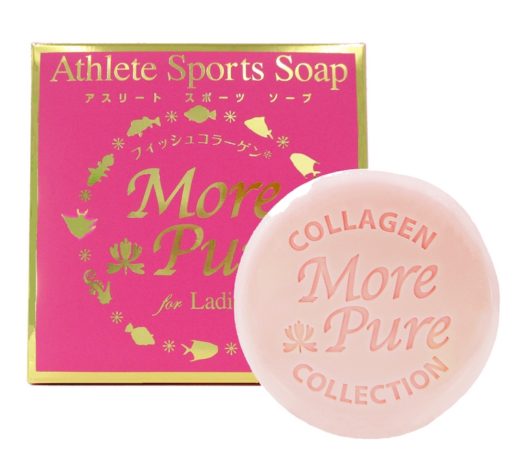 Athlete Sports Soap for Ladies アスリートスポーツソープ レディース  高級ボディ石鹸 美容成分配合 100ｇ302957