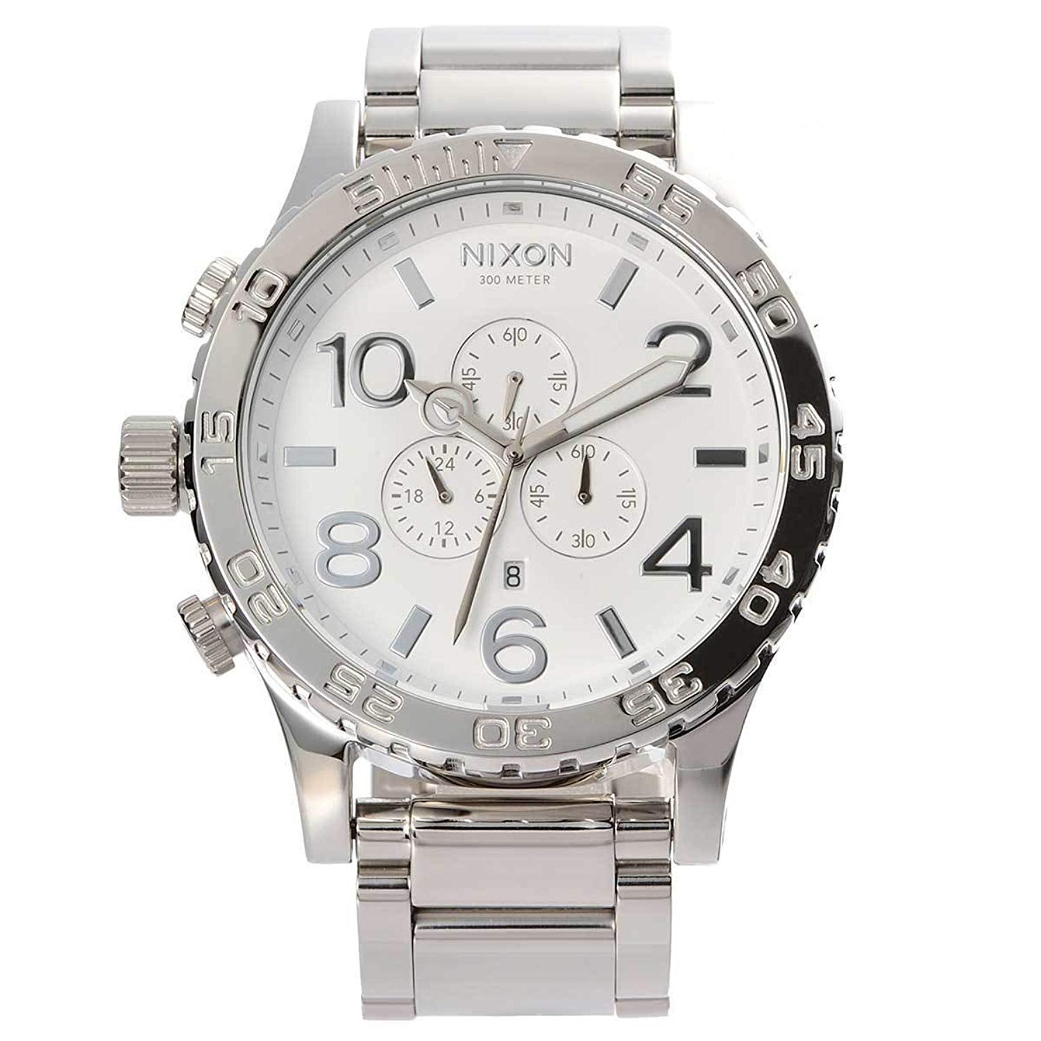 ニクソン 腕時計 NIXON A083-488 メンズ・ウォッチ 腕時計 51-30 クロノグラフ/ハイポリッシュ A083488 並行輸入品 　1年保証付303041