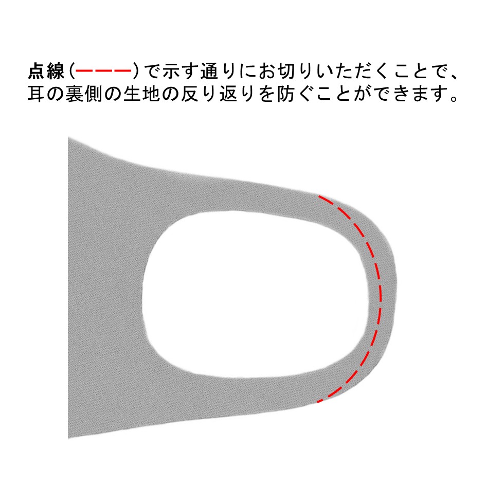 日本製 耳が痛くならないフィットマスク 洗える 抗菌 肌荒れ対策 接触冷感 S/M/L366080