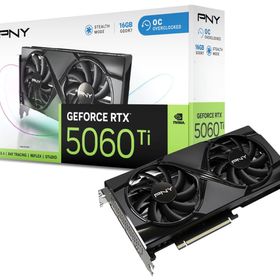GeForce RTX 5060 Ti 16GB Overclocked Dual Fan VCG5060T16DFXPB1-Oのメイン画像