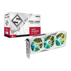 Radeon RX 7600 Steel Legend 8GB OCのメイン画像