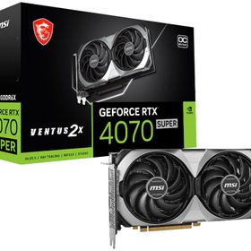 GeForce RTX 4070 SUPER 12G VENTUS 2X OCのメイン画像