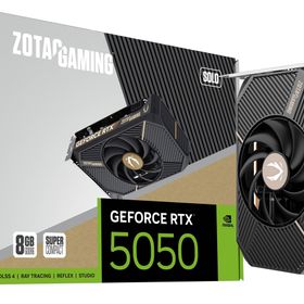 ZOTAC GAMING GeForce RTX 5050 SOLO ZT-B50500G-10Lのメイン画像