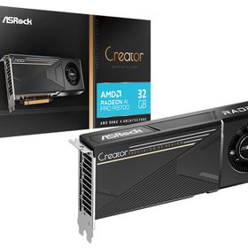 Radeon AI PRO R9700 Creator 32GBのメイン画像