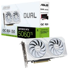 DUAL-RTX5060TI-O8G-WHITEのメイン画像