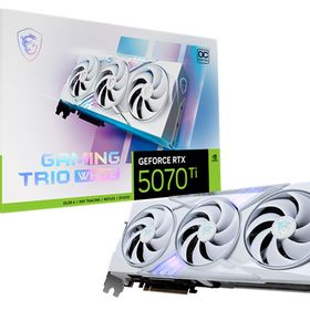 GeForce RTX 5070 Ti 16G GAMING TRIO OC WHITEのメイン画像