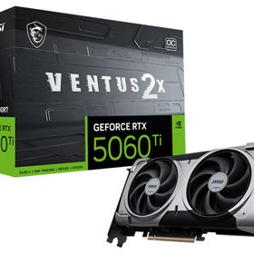 GeForce RTX 5060 Ti 16G VENTUS 2X OC PLUSのメイン画像