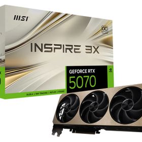 GeForce RTX 5070 12G INSPIRE 3X OCのメイン画像